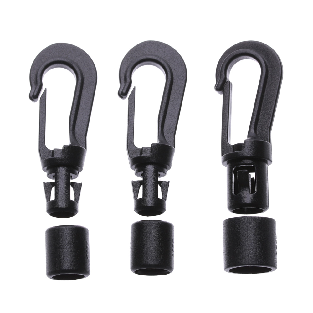 Fishing Boat Oar - 5Pcs Plastic Bungee Shock Tie Cord