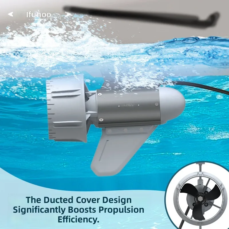24V 330W Electric Underwater T - Fishing Boat Outboard Motor recension och pris