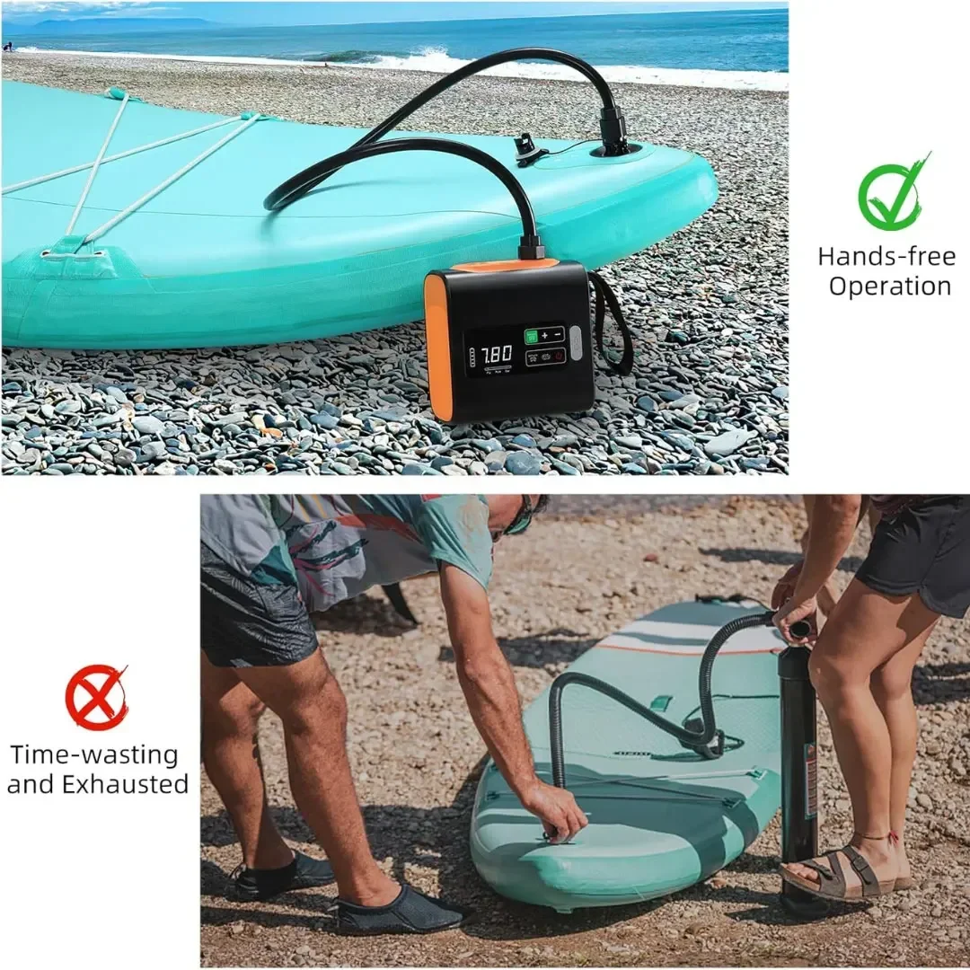 Portable Outdoor Camping Air P - Fishing Boat Oar recension och pris