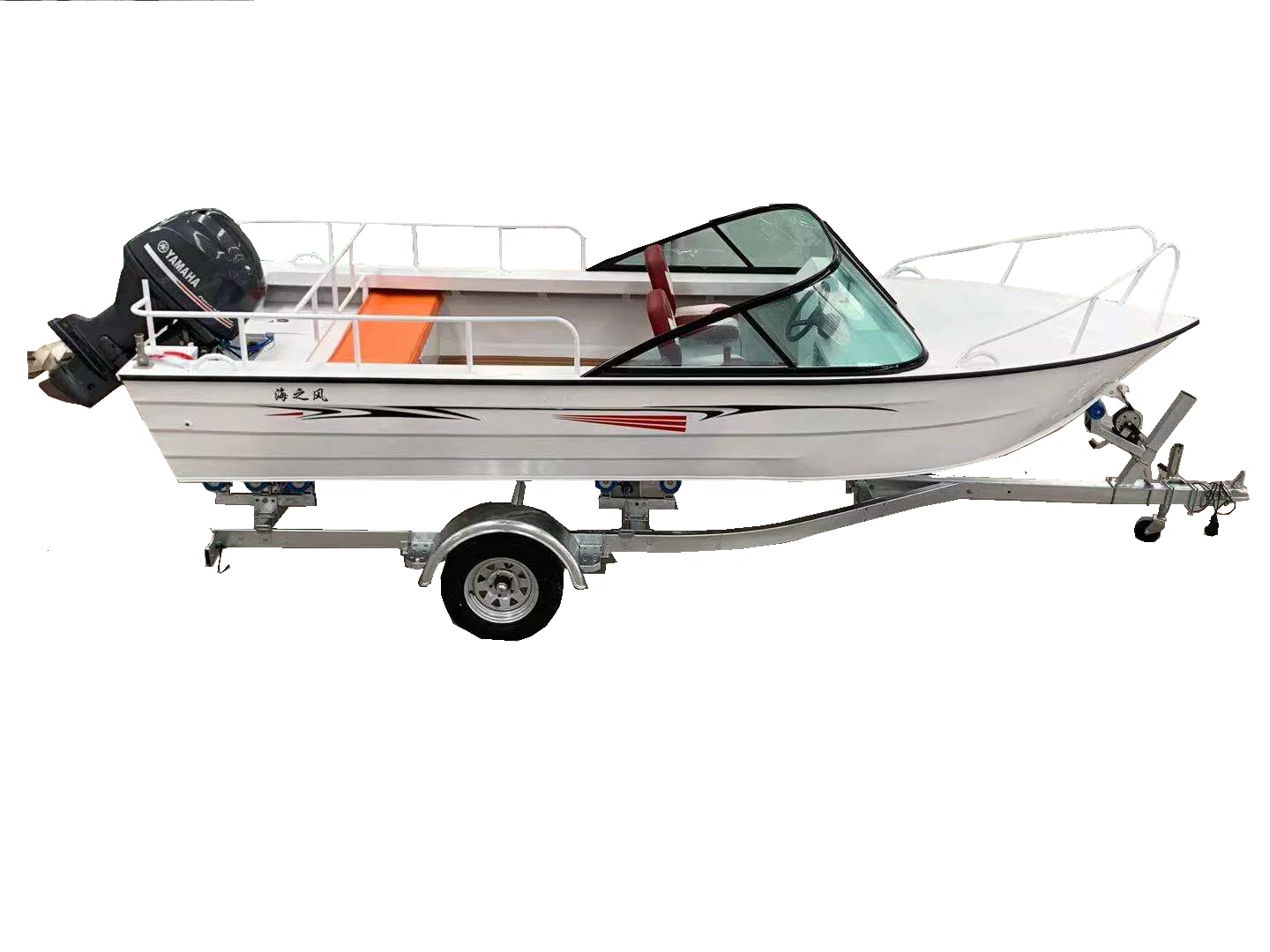 KAIP Luxury Aluminum Yacht 5.2 - Fishing Boat Fiberglass recension och pris