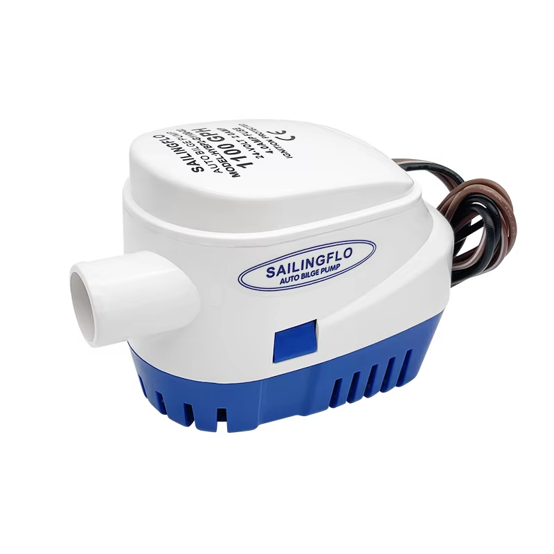 24V 1100GPH Electric Submersib - Fishing Boat Bilge Pump recension och pris