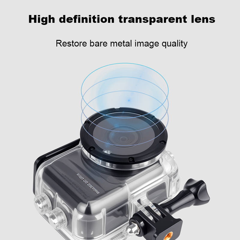 Waterproof Case for Insta 360  - Fishing Boat Cover recension och pris