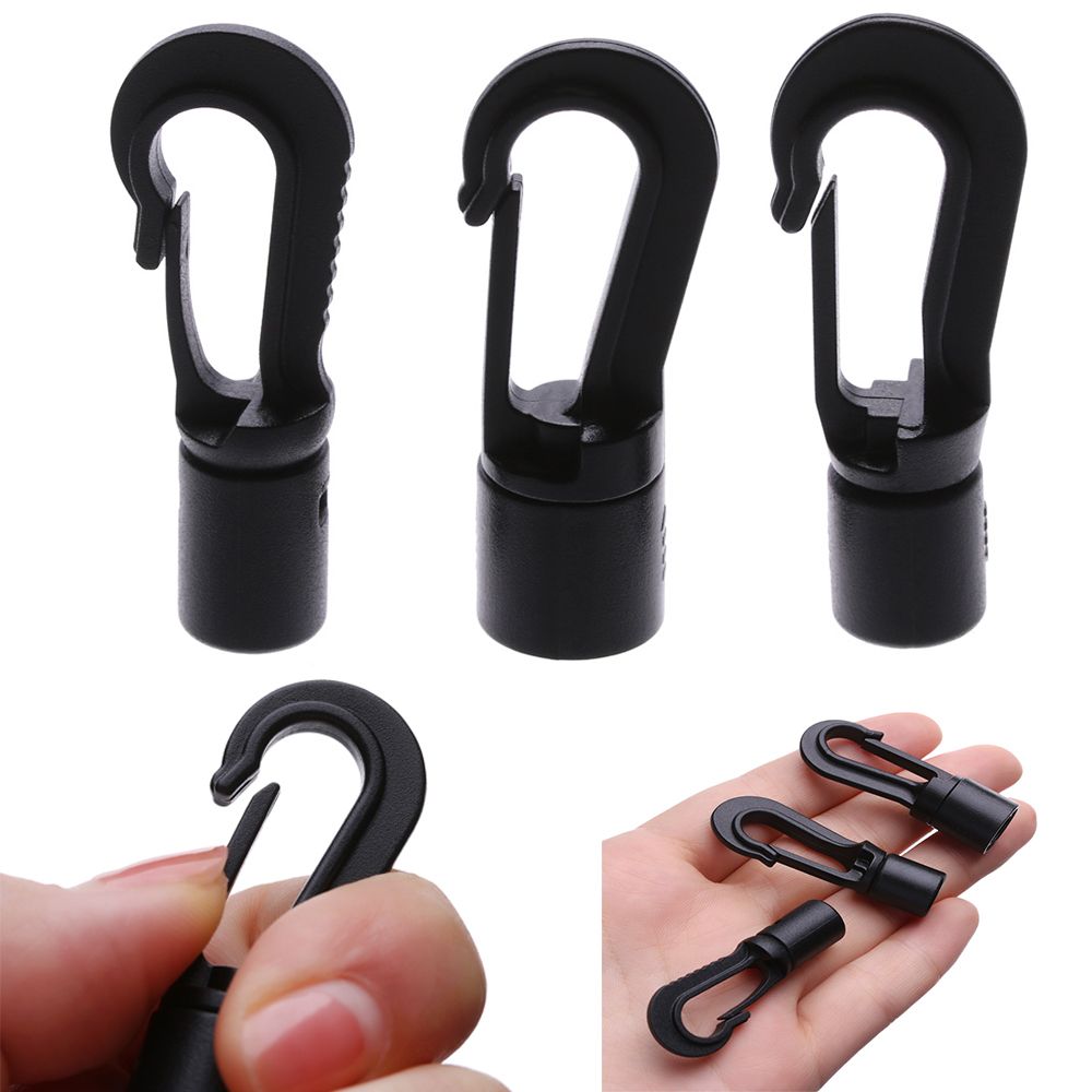 5/10pcs Plastic Snap Hook Clip - Fishing Boat Oar recension och pris