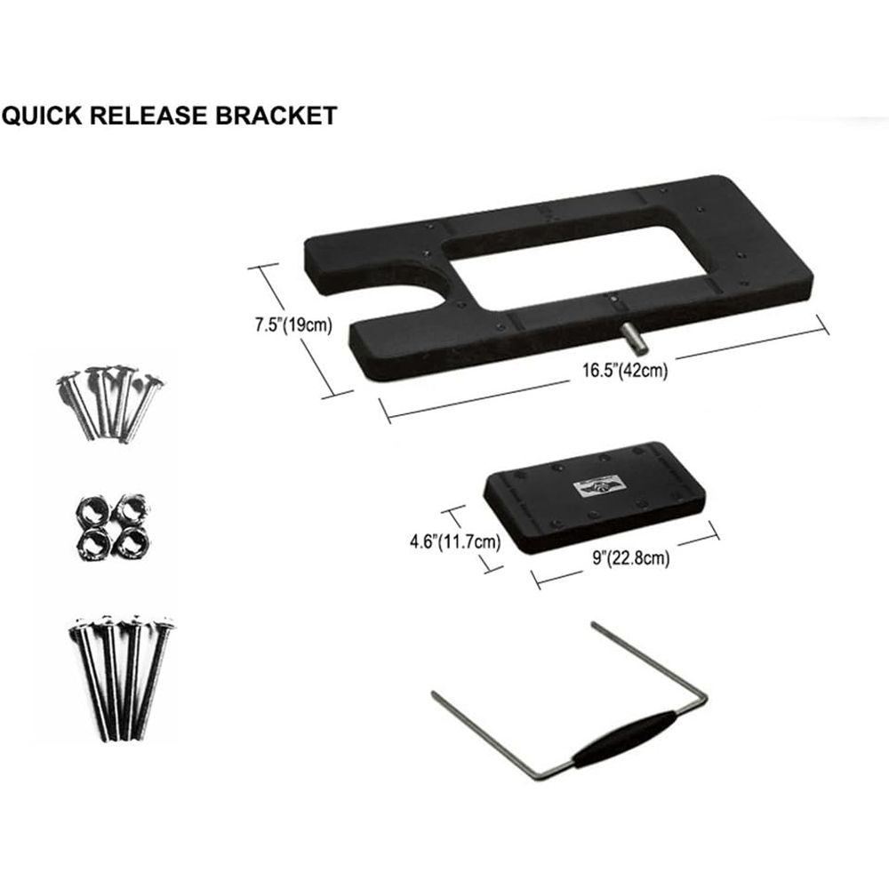 Quick Release Bracket for Elec - Fishing Boat Trolling Motor recension och pris