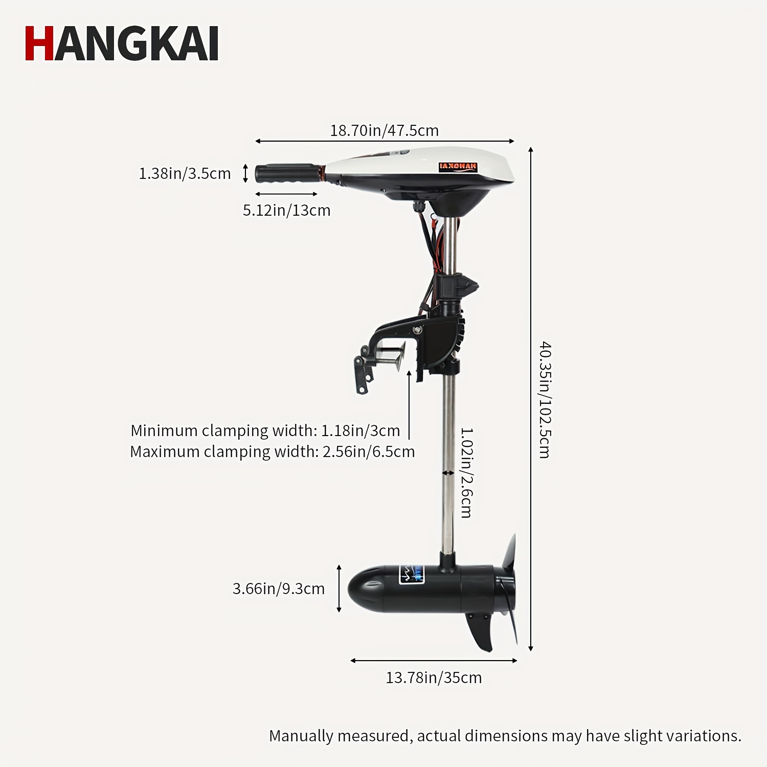 KOETSU HANGKAI 55/65 LBS Thrus - Fishing Boat Outboard Motor recension och pris