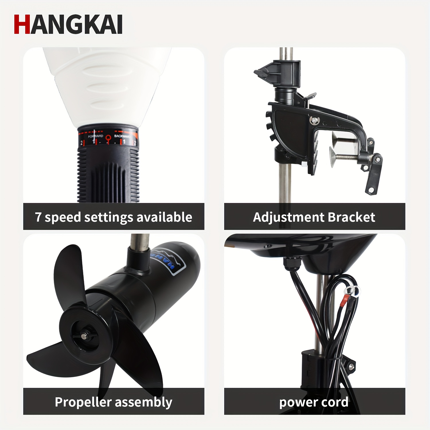 KOETSU HANGKAI 55/65 LBS Thrus - Fishing Boat Outboard Motor recension och pris