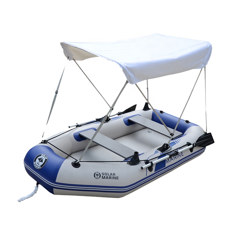 4 Person PVC Inflatable Air Ma - Fishing Boat Outboard Motor recension och pris