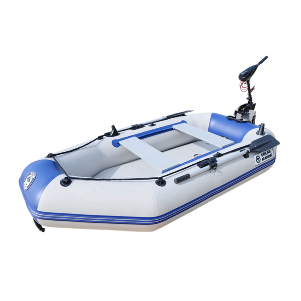 4 Person PVC Inflatable Air Ma - Fishing Boat Outboard Motor recension och pris