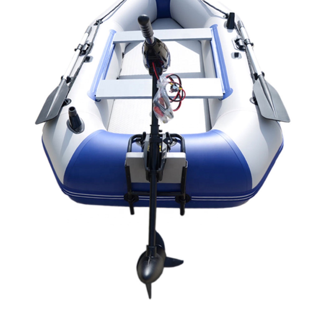 4 Person PVC Inflatable Air Ma - Fishing Boat Outboard Motor recension och pris