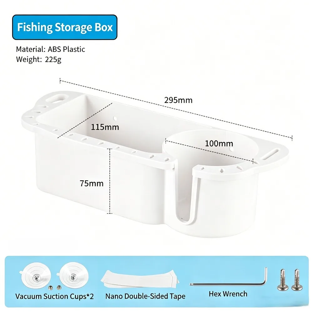 ABS Fishing Container Fishing  - Fishing Boat Steering Wheel recension och pris