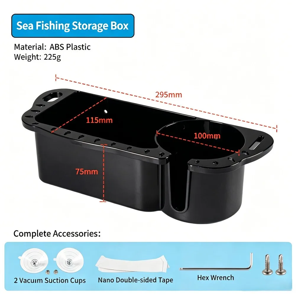 ABS Fishing Container Fishing  - Fishing Boat Steering Wheel recension och pris