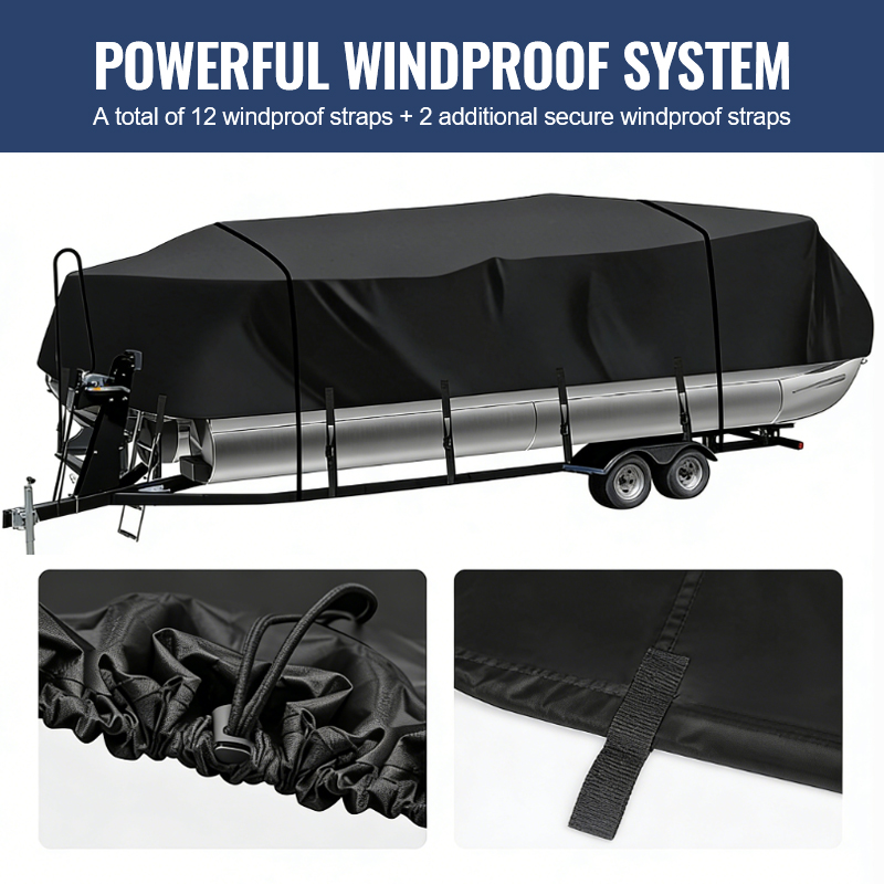 Oxford Waterproof Boat Cover L - Fishing Boat Cover recension och pris