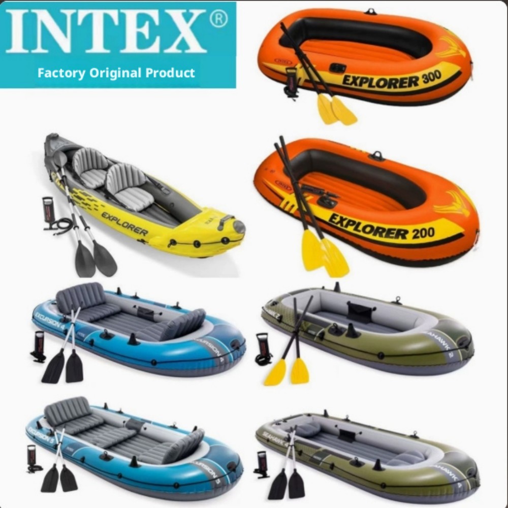 2-person 4-person thick kayak, - Fishing Boat Inflatable recension och pris