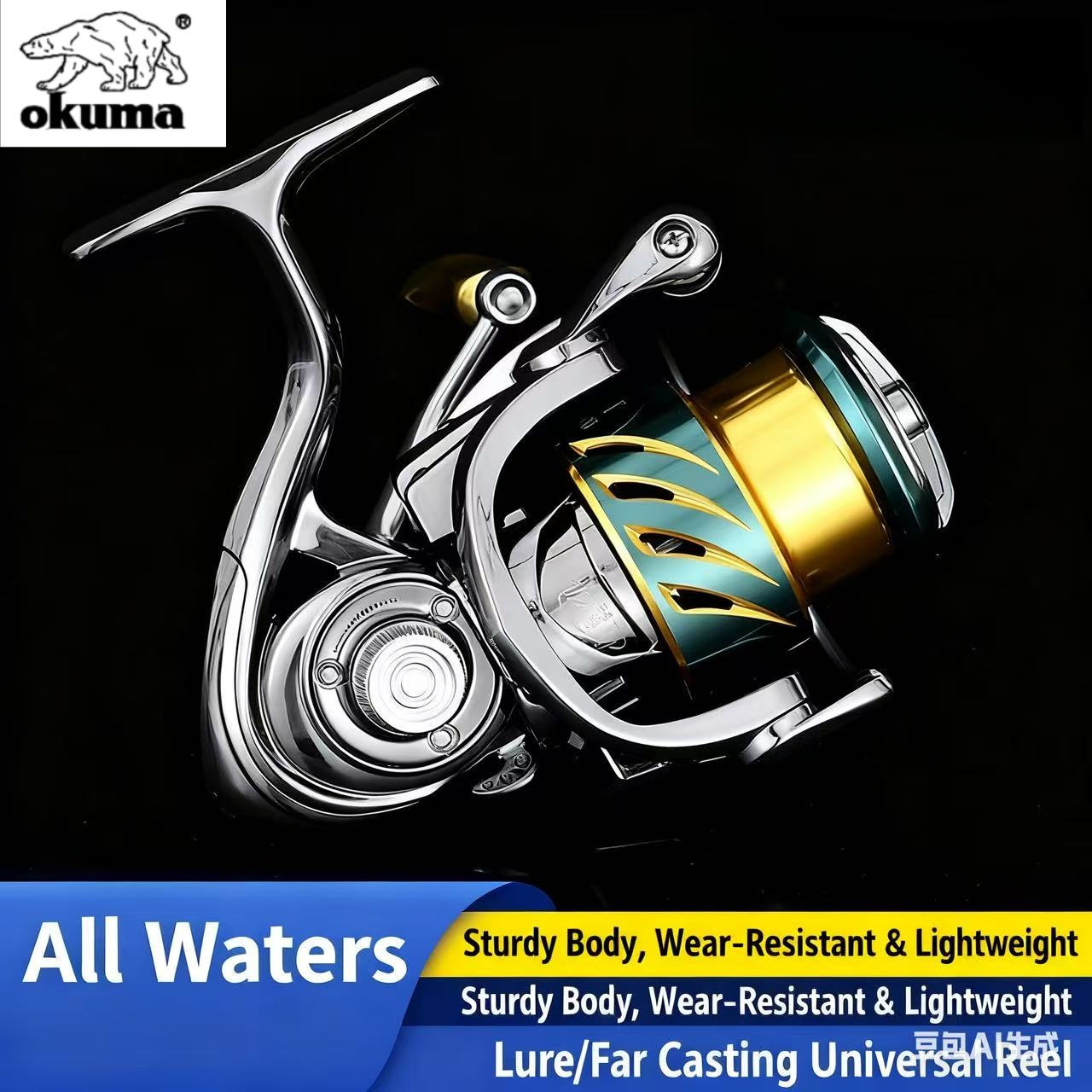 Okuma Fishing Tackle Spinning  - Abu Garcia Reel Max recension och pris