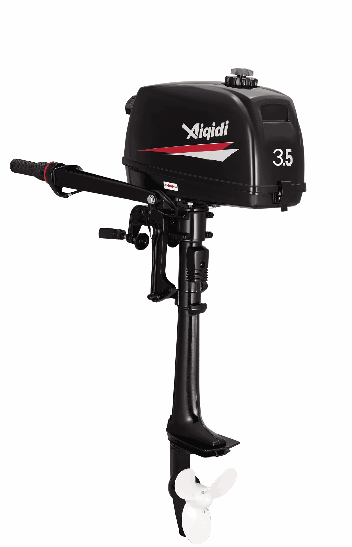 New Arrive Aiqidi 2 Stroke 3.5 - Fishing Boat Outboard Motor recension och pris