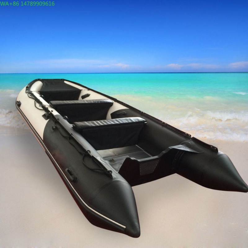 Thickened PVC 4.7 m 9-seat Res - Fishing Boat Inflatable recension och pris